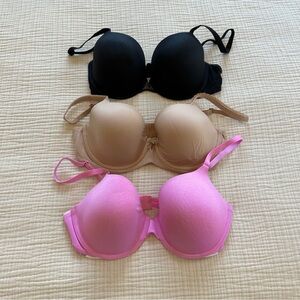 Three Victoria’s Secret Bras